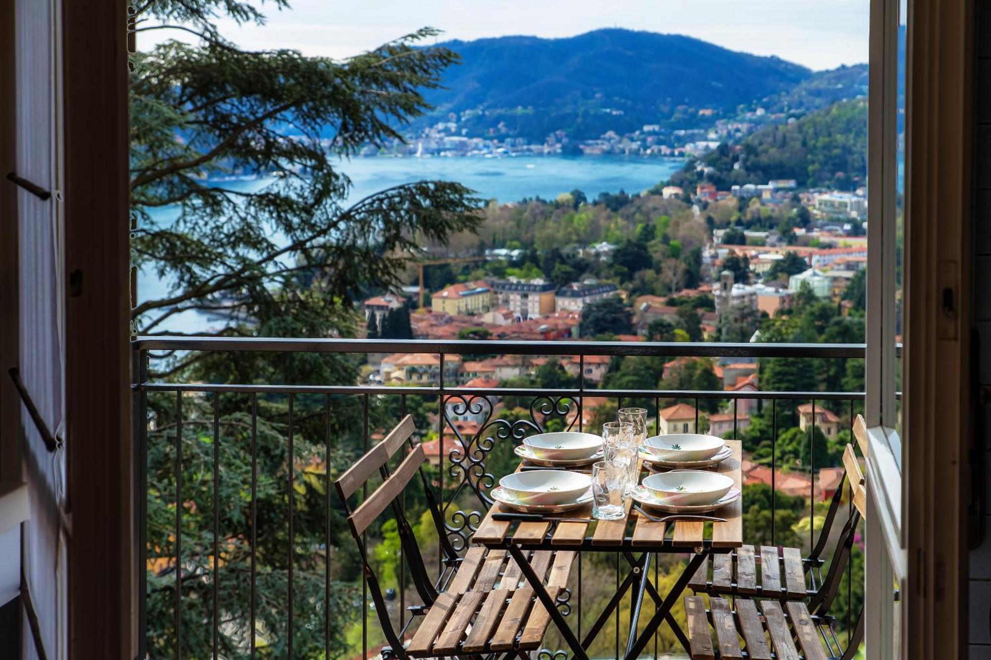 Vista Lario Apartment - Aqua Apartments Cernobbio Eksteriør billede
