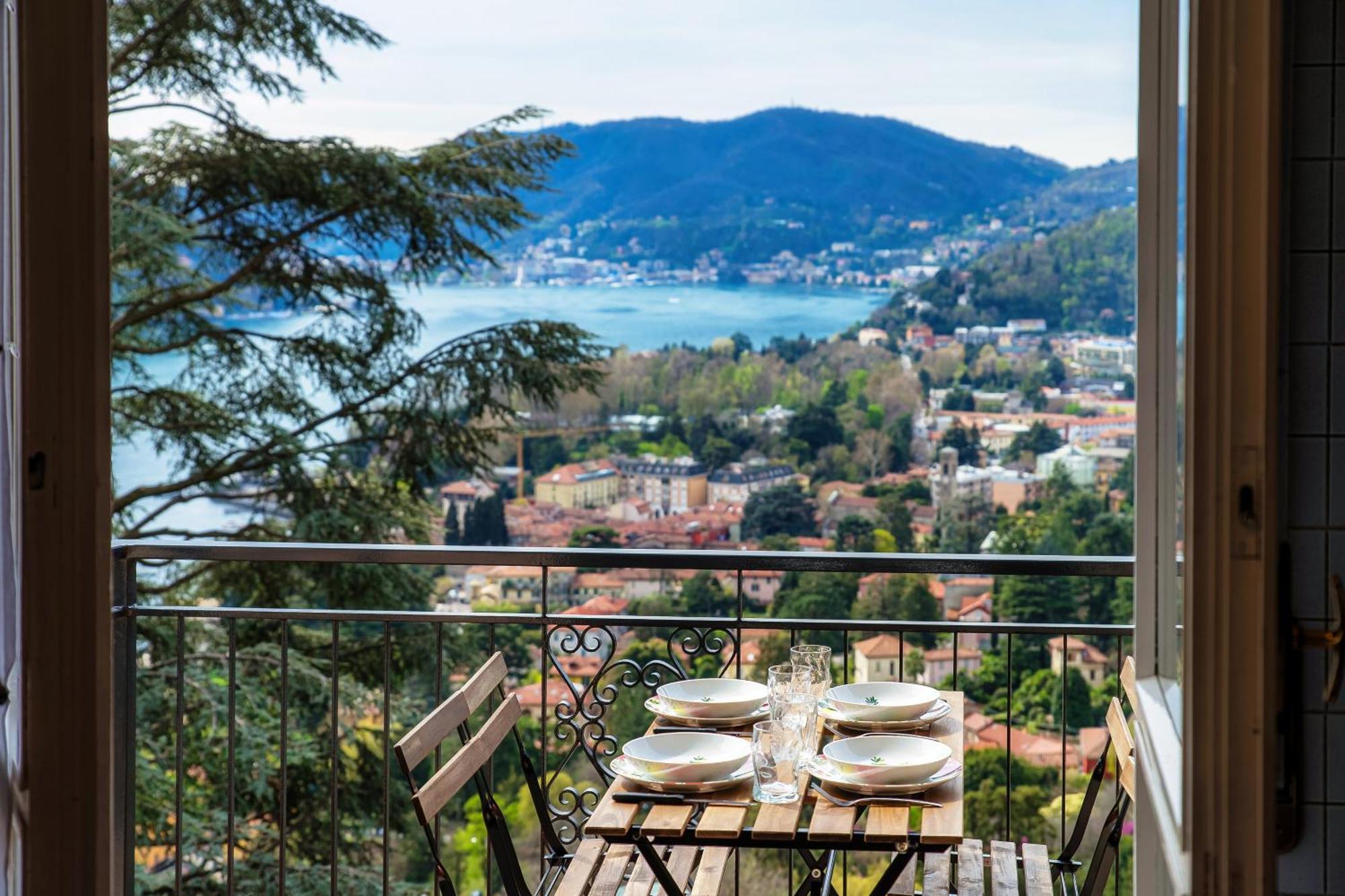Vista Lario Apartment - Aqua Apartments Cernobbio Eksteriør billede